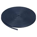 MECCANIXITY Nylon Webbing Strap Flat 3/8 Inch 50 Yards Deep Blue for Outdoor DIY Gear Repair, Backpack, Luggage-Rack, Crafts