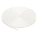 MECCANIXITY Nylon Webbing Strap Flat 5/8 Inch 50 Yards Milky White for Outdoor DIY Gear Repair, Backpack, Luggage-Rack, Crafts