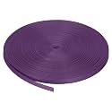 MECCANIXITY Nylon Webbing Strap Flat 3/8 Inch 50 Yards Grape Purple for Outdoor DIY Gear Repair, Backpack, Luggage-Rack, Crafts