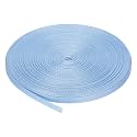MECCANIXITY Nylon Webbing Strap Flat 3/8 Inch 50 Yards Pale Blue for Outdoor DIY Gear Repair, Backpack, Luggage-Rack, Crafts