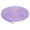 MECCANIXITY Nylon Webbing Strap Flat 3/8 Inch 50 Yards High Purple for Outdoor DIY Gear Repair, Backpack, Luggage-Rack, Crafts