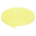 MECCANIXITY Nylon Webbing Strap Flat 3/8 Inch 50 Yards Fluorescent Yellow for Outdoor DIY Gear Repair, Backpack, Luggage-Rack, Crafts