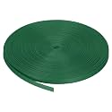 MECCANIXITY Nylon Webbing Strap Flat 3/8 Inch 50 Yards Grass Green for Outdoor DIY Gear Repair, Backpack, Luggage-Rack, Crafts