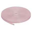 MECCANIXITY Nylon Webbing Strap Flat 3/8 Inch 50 Yards Leather Pink for Outdoor DIY Gear Repair, Backpack, Luggage-Rack, Crafts