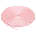MECCANIXITY Nylon Webbing Strap Flat 3/8 Inch 50 Yards Pale Pink for Outdoor DIY Gear Repair, Backpack, Luggage-Rack, Crafts