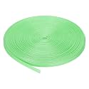 MECCANIXITY Nylon Webbing Strap Flat 3/8 Inch 50 Yards Fresh Green for Outdoor DIY Gear Repair, Backpack, Luggage-Rack, Crafts