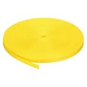 MECCANIXITY Nylon Webbing Strap Flat 5/8 Inch 50 Yards Bright Yellow for Outdoor DIY Gear Repair, Backpack, Luggage-rack, Crafts, Dark Grey