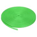 MECCANIXITY Nylon Webbing Strap Flat 3/8 Inch 50 Yards Light Fruit Green for Outdoor DIY Gear Repair, Backpack, Luggage-Rack, Crafts