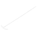 MECCANIXITY PTFE Electric Stirring Rod 600x120mm Length Overhead Stirrer Mixer Shaft with Foldable Paddle for Lab