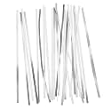 MECCANIXITY Pure Nickel Strip 0.1mm x 2mm x 100mm Battery Soldering Tab Nickel Solder Tab for Battery Pack and Spot Welding 25 Pcs