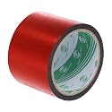 MECCANIXITY Red Metalized Tape 2.4 Inch x 55 Yards Decor Tape for Detailing Accent Wall, Graphic Arts, Pack of 1