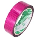 MECCANIXITY Rose Red Check Pattern Metalized Tape 1.2 Inch x 55 Yards Decor Tape for Detailing Accent Wall, Graphic Arts