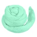 MECCANIXITY Wool Roving Yarn Soft Felting Wool 50g/1.76oz Pure Chunky Roving Yarn for Needle Felting Knitting Blanket Spinning Weaving Art DIY Craft Light Sky Blue