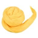 MECCANIXITY Wool Roving Yarn Soft Felting Wool 50g/1.76oz Pure Chunky Roving Yarn for Needle Felting Knitting Blanket Spinning Weaving Art DIY Craft Dark Yellow