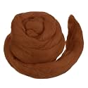 MECCANIXITY Wool Roving Yarn Soft Felting Wool 50g/1.76oz Pure Chunky Roving Yarn for Needle Felting Knitting Blanket Spinning Weaving Art DIY Craft Dark Brown