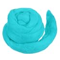 MECCANIXITY Wool Roving Yarn Soft Felting Wool 50g/1.76oz Pure Chunky Roving Yarn for Needle Felting Knitting Blanket Spinning Weaving Art DIY Craft Bright Blue