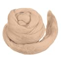 MECCANIXITY Wool Roving Yarn Soft Felting Wool 50g/1.76oz Pure Chunky Roving Yarn for Needle Felting Knitting Blanket Spinning Weaving Art DIY Craft Light Brown