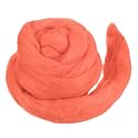 MECCANIXITY Wool Roving Yarn Soft Felting Wool 50g/1.76oz Pure Chunky Roving Yarn for Needle Felting Knitting Blanket Spinning Weaving Art DIY Craft Peach Pink