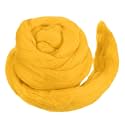 MECCANIXITY Wool Roving Yarn Soft Felting Wool 50g/1.76oz Pure Chunky Roving Yarn for Needle Felting Knitting Blanket Spinning Weaving Art DIY Craft Yellow