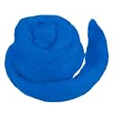 MECCANIXITY Wool Roving Yarn Soft Felting Wool 50g/1.76oz Pure Chunky Roving Yarn for Needle Felting Knitting Blanket Spinning Weaving Art DIY Craft Sea Blue