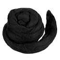 MECCANIXITY Wool Roving Yarn Soft Felting Wool 50g/1.76oz Pure Chunky Roving Yarn for Needle Felting Knitting Blanket Spinning Weaving Art DIY Craft Black