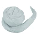MECCANIXITY Wool Roving Yarn Soft Felting Wool 50g/1.76oz Pure Chunky Roving Yarn for Needle Felting Knitting Blanket Spinning Weaving Art DIY Craft Light Grey