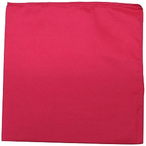 mechaly solid colors 100 cotton bandana - 3 pack