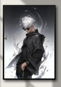 Meclay Arts Gojo Satoru Anime A4 Photo