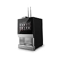MECOLOR Fresh ground coffee machine, full bean coffee machine, touch screen automatic coffee machine office use (4C-00 with card reader)