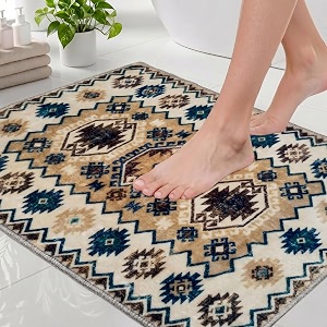 Medallion Vintage Look Carpet for Living Room