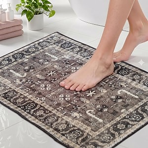 Medallion Vintage Look Carpet for Living Room