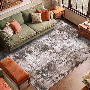 Medallion Vintage Look Carpet for Living Room