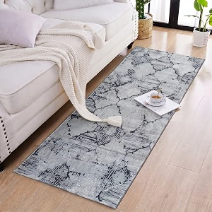 Medallion Vintage Look Carpet for Living Room
