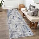 Medallion Vintage Look Carpet for Living Room