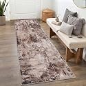 Medallion Vintage Look Carpet for Living Room