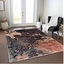 Medallion Vintage Look Carpet for Living Room