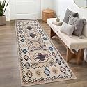 Medallion Vintage Look Carpet for Living Room