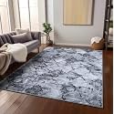 Medallion Vintage Look Carpet for Living Room