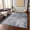Medallion Vintage Look Carpet for Living Room