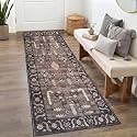 Medallion Vintage Look Carpet for Living Room