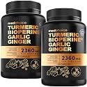 MEDCHOICE 4-in-1 Turmeric Joint Support with Garlic & BioPerine, 120ct