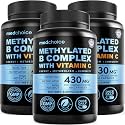 MEDCHOICE 9-in-1 Methylated Vitamin B Complex for Women & Men, 90ct