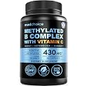 MEDCHOICE 9-in-1 Methylated Vitamin B Complex for Women &amp; Men, 90ct
