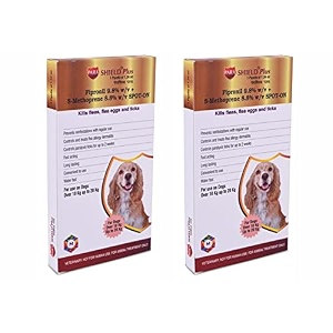 medfly spot on for dogs 10-20 kg flea tick amp lice 134 ml pack of 2