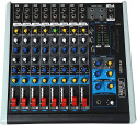 MEDHA D.J. PLUS PROFESSIONAL 8 CHANNEL SOUND MIXER WITH ALL FUNCTIONS INBUILT Analog Sound Mixer