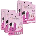 Anti Heel Full Length Waterproof Rubber Socks Moisturizing Silicon Heel Peny Socks Pain Relief Foot Care Protector For Men &amp; Women - (Size-Small)(5-6) Pink Pack of 5