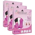 Anti Heel Full Length Waterproof Rubber Socks Moisturizing Silicon Heel Peny Socks Pain Relief Foot Care Protector For Men &amp; Women - (Size-Small)(5-6) Pink Pack of 3