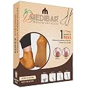 Anti Crack Gel Heel And Foot Protector Full Length Waterproof Rubber Socks Moisturizing Silicon Heel Peny Socks Pain Relief For Men &amp; Women - (Size-Small)(5-6) Brown Pack of 1