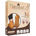 Anti Crack Gel Heel And Foot Protector Full Length Waterproof Rubber Socks Moisturizing Silicon Heel Peny Socks Pain Relief For Men &amp; Women - (Size-Large)(9-10-11) Brown Pack of 1