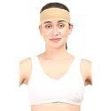 Medical Compression Headache Band || MODERATE COMPRESSION || Post incisional Support || Burn Pressure || Pain Reliever || Migraine Pain Relief || Head Massager || (Large, Beige)